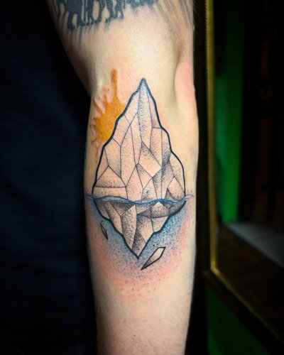 The tip of the iceberg but different.