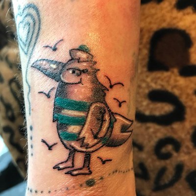 Und ein kleiner kackvogel für die süße 😂⚓️♥️😂