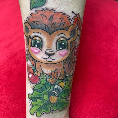 Ahhhh ich hab das vorherfoto vergessen zu machen 🙈🙈🙈danke für dein Vertrauen regina🦔🦔🦔