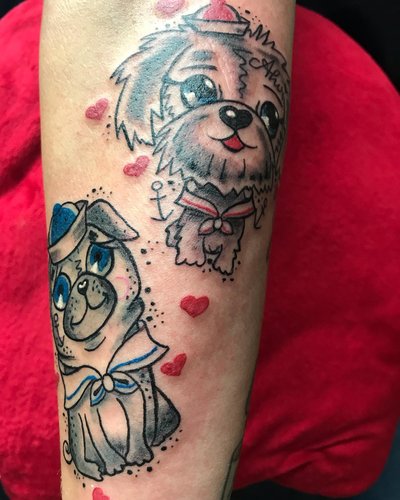 Ahhh ich hatte die hundis vergessen ❤️⚓️❤️danke an ❤️❤️❤️