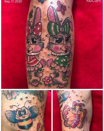 ̈towierung Juhuu ,endlich haben frl.