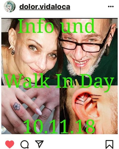.vidaloca Jippieh unsere Mitarbeiter caro und sascha machen am 10.11 einen walkin und Infoday ,wir freuen uns auf euch 💚💚💚
