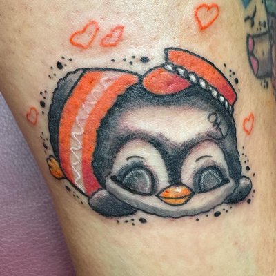 es war mir ein freude…🧡🐧🧡🐧🧡