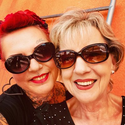 Bei der mama zu Besuch ♥️♥️♥️