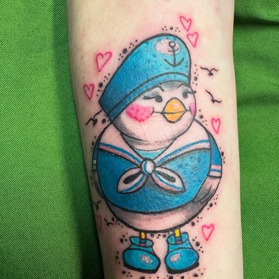 der fietje hat n Heimathafen gefunden.