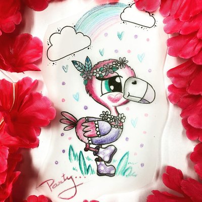 Moin meine zuckerschnuten… der festivalflamingo fanny sucht n heimathafen.