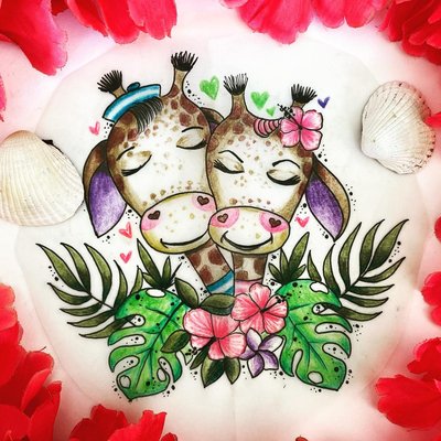 Moin meine zuckerschnuten… gerard und geraldine die beiden hafengiraffen suchen n Heimathafen.